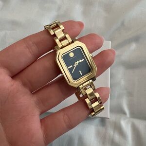 Tory Burch Gold Square Watch